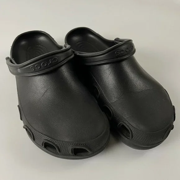 NWT Black Crocs Clogs Men’s size 9 / Women’s size 11 s-l400.jpg main image 4